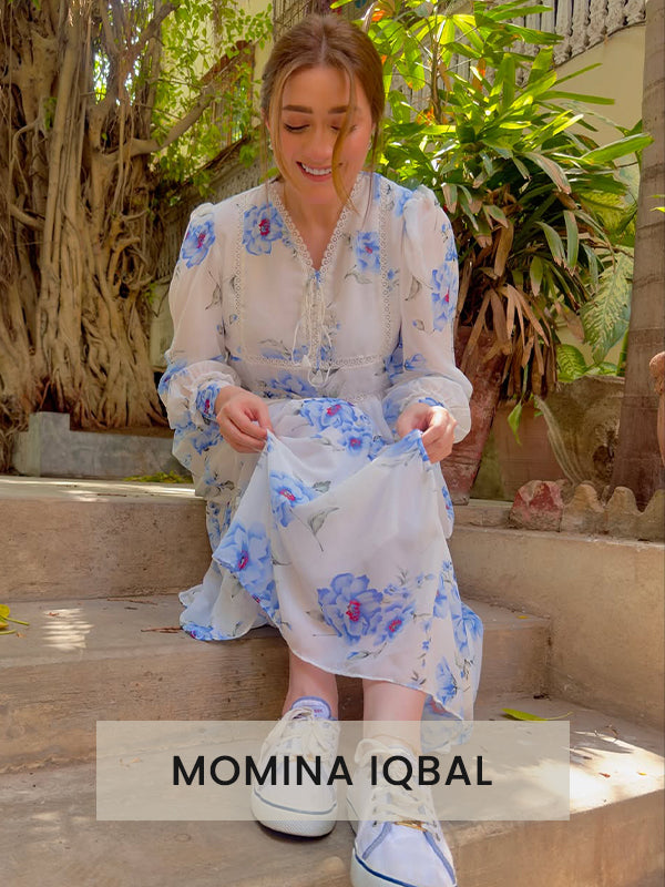Meadow Bloom - Floral Long Frock For Women