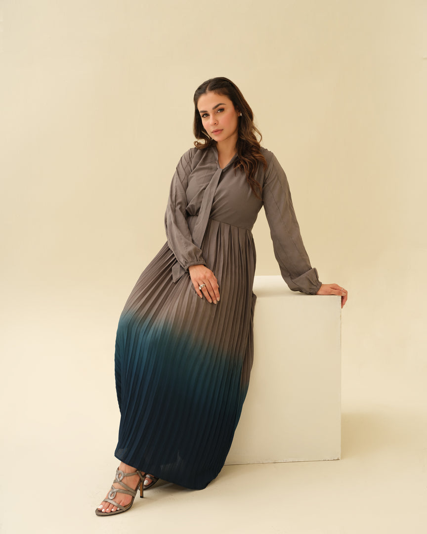 Veronica Allure - Georgette Long Dress