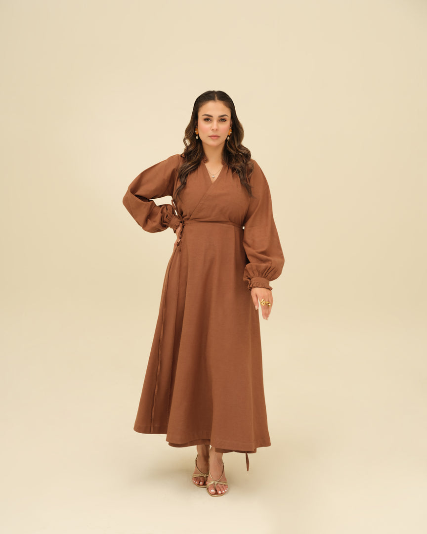 long dress for women winter pakistan