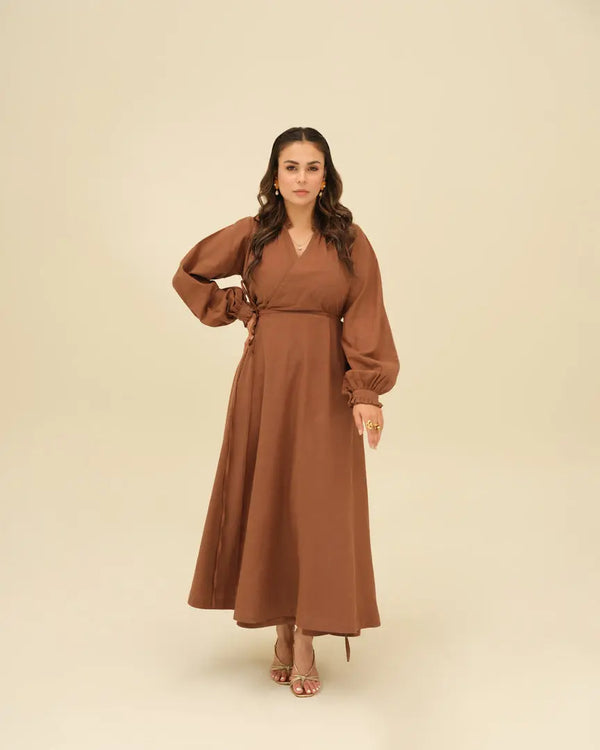 Chestnut Charm - Thick Linen
