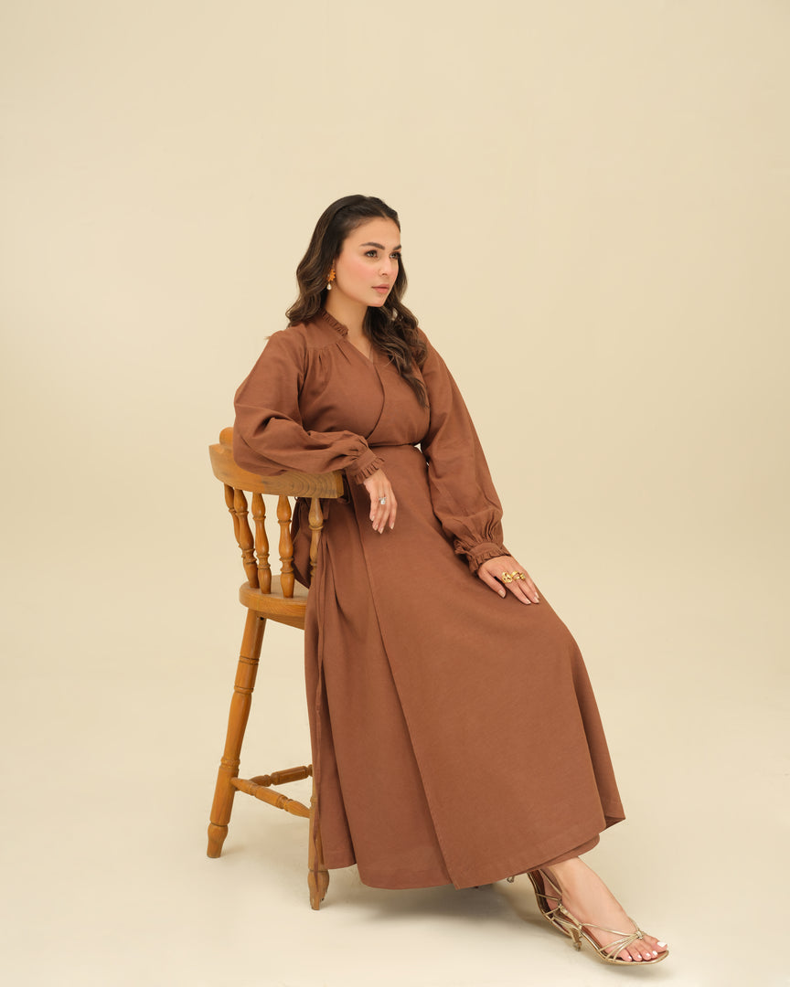 thick long dress for women winter pakistan online